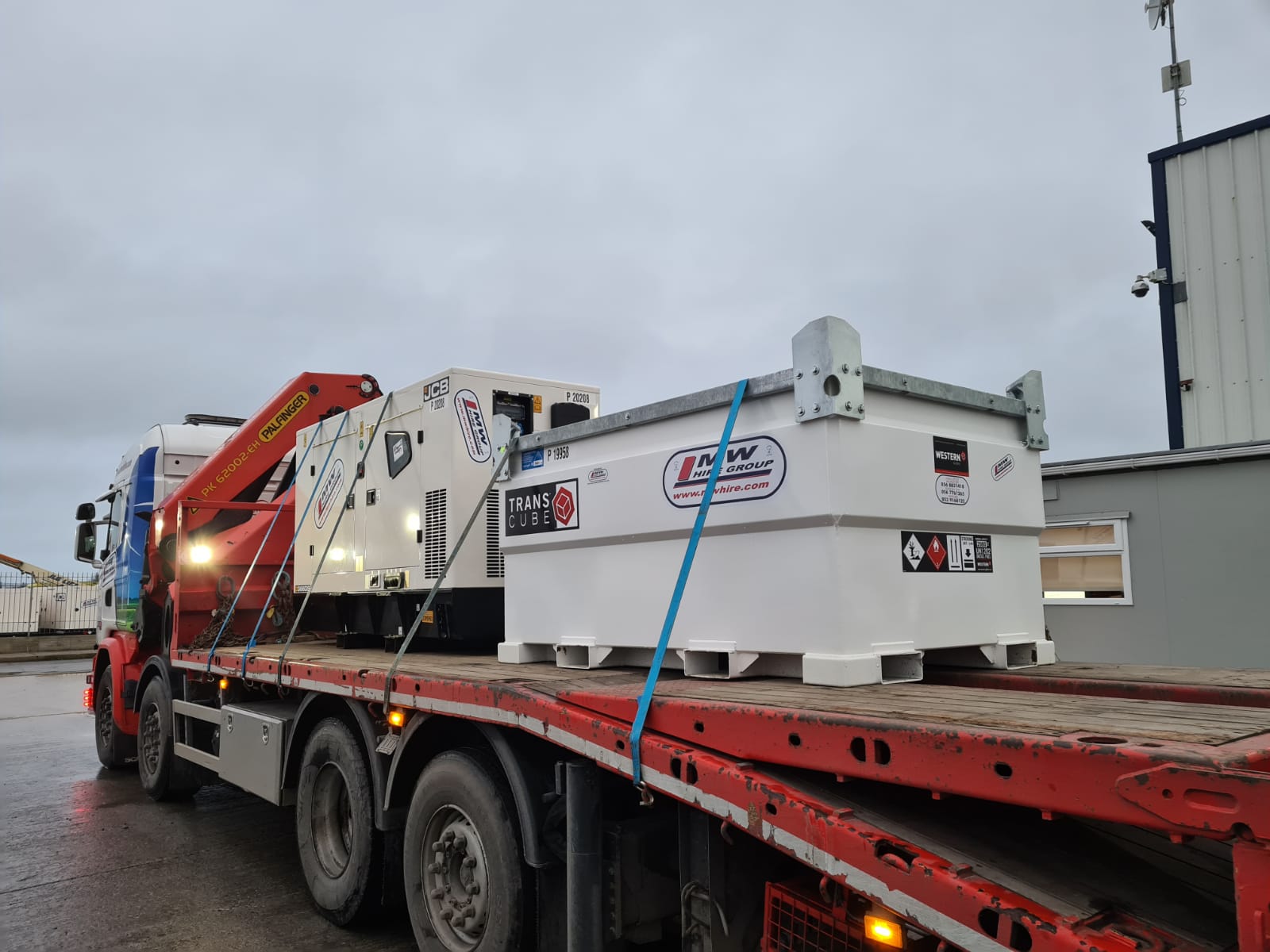 New JCB 66 KVA Rental spec and Western fuel tank...SOLD...to a customer in Dublin